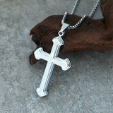 ✝️ “The Lord's Prayer” Cross Necklace -- Unisex