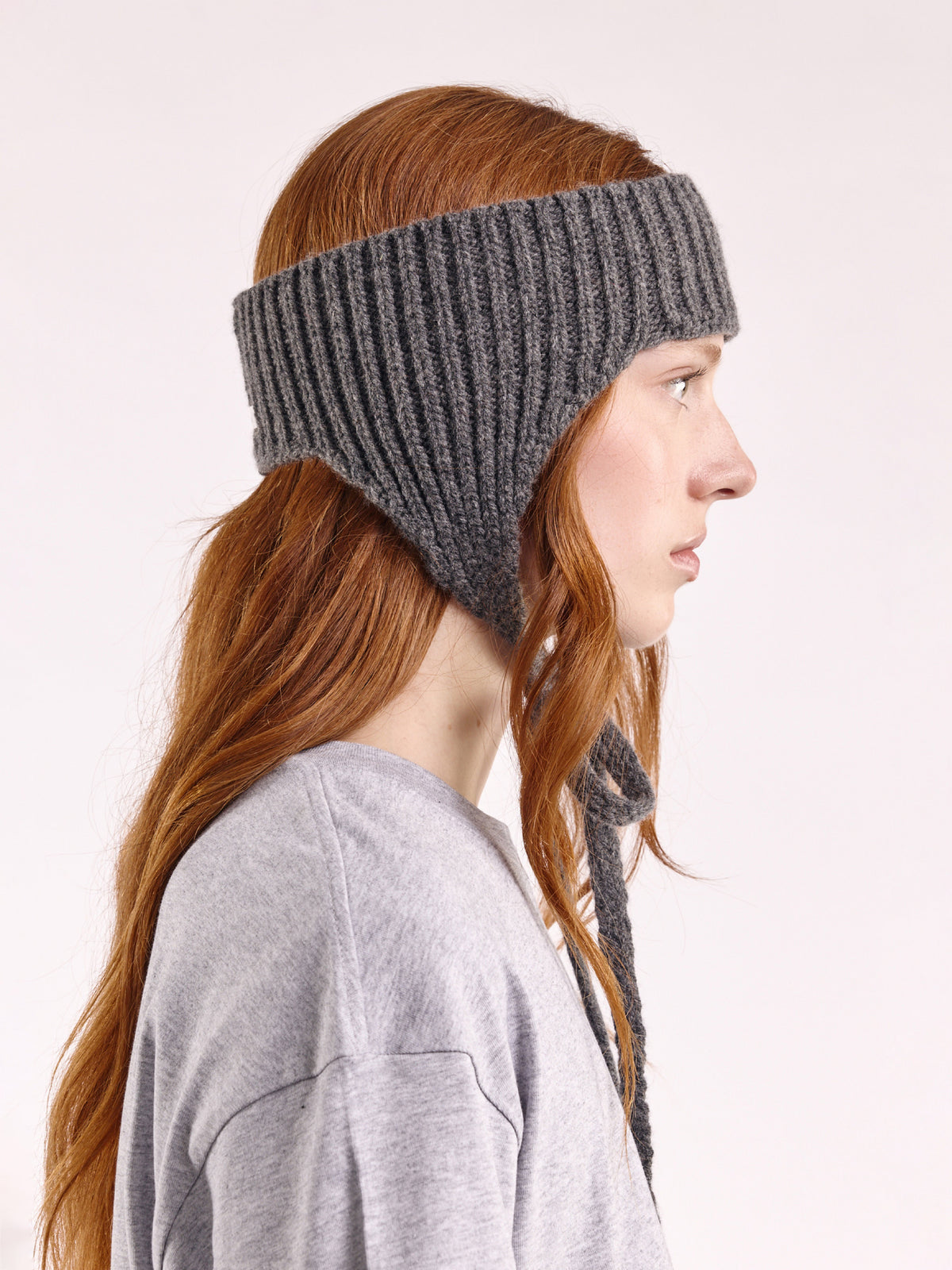 Wool Ear Flap Head Band