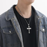 ✝️ “The Lord's Prayer” Cross Necklace -- Unisex