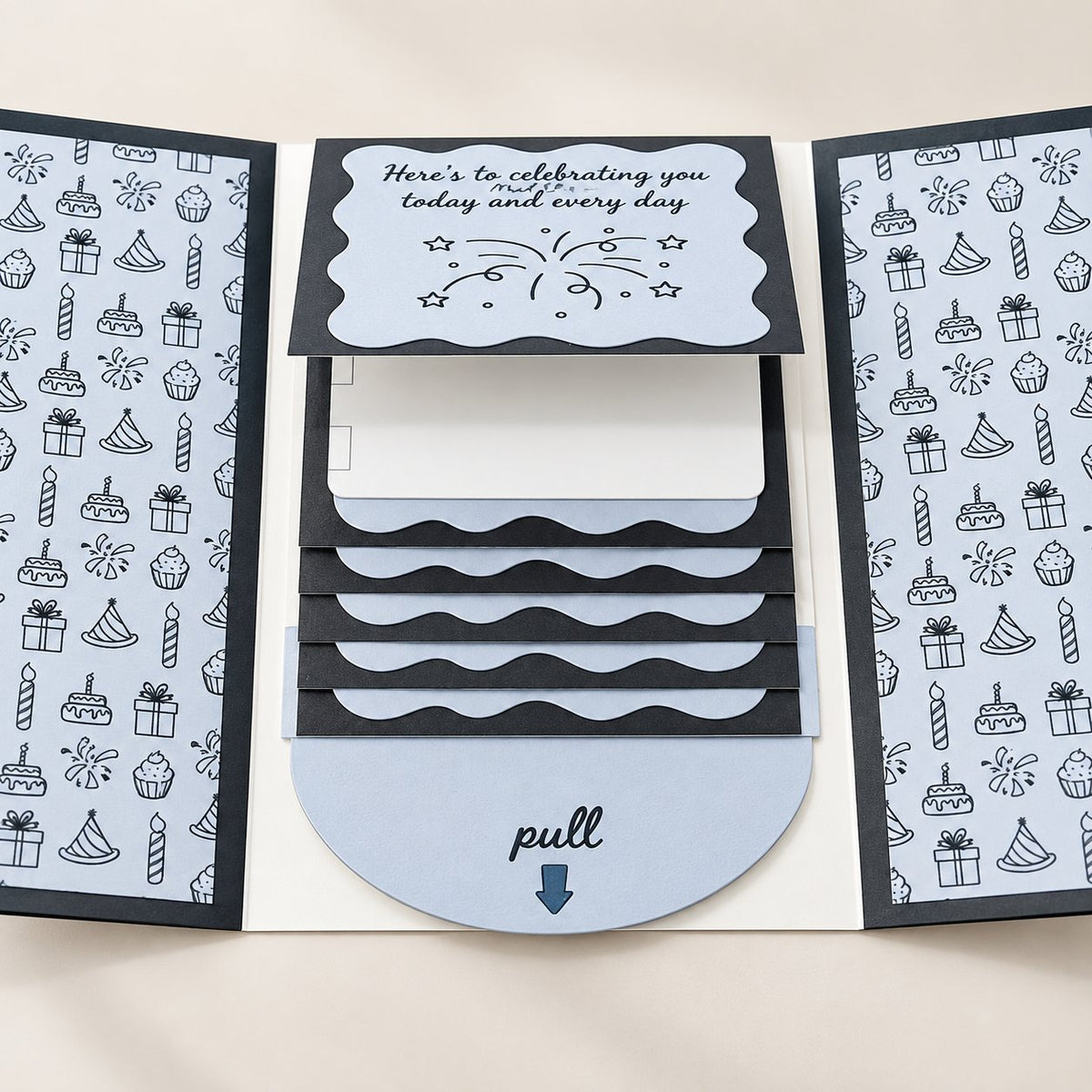Waterfall Christmas Gift Card Booklet