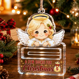 Crystal Acrylic Money Holder Ornament
