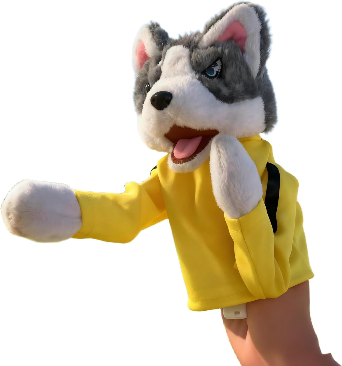 Novelty Boxing Husky Dog Puppet Interactive Pet Toy Funny Fighting