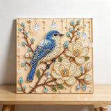 Hummingbird Pearl Art DIY Kit - Handcrafted 3D Bead Painting Craft for Adults & Home Decor