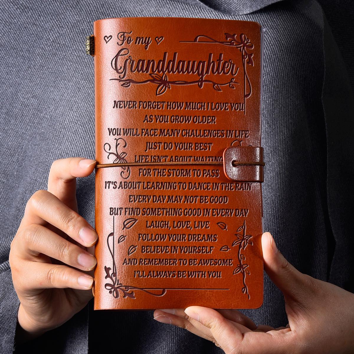 Vintage Engraved Journals