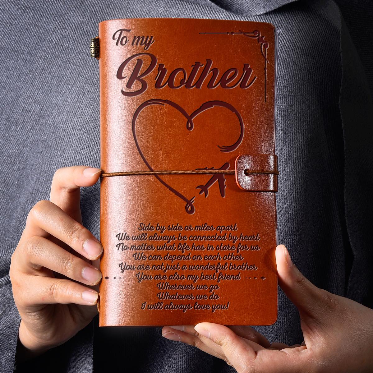 Vintage Engraved Journals