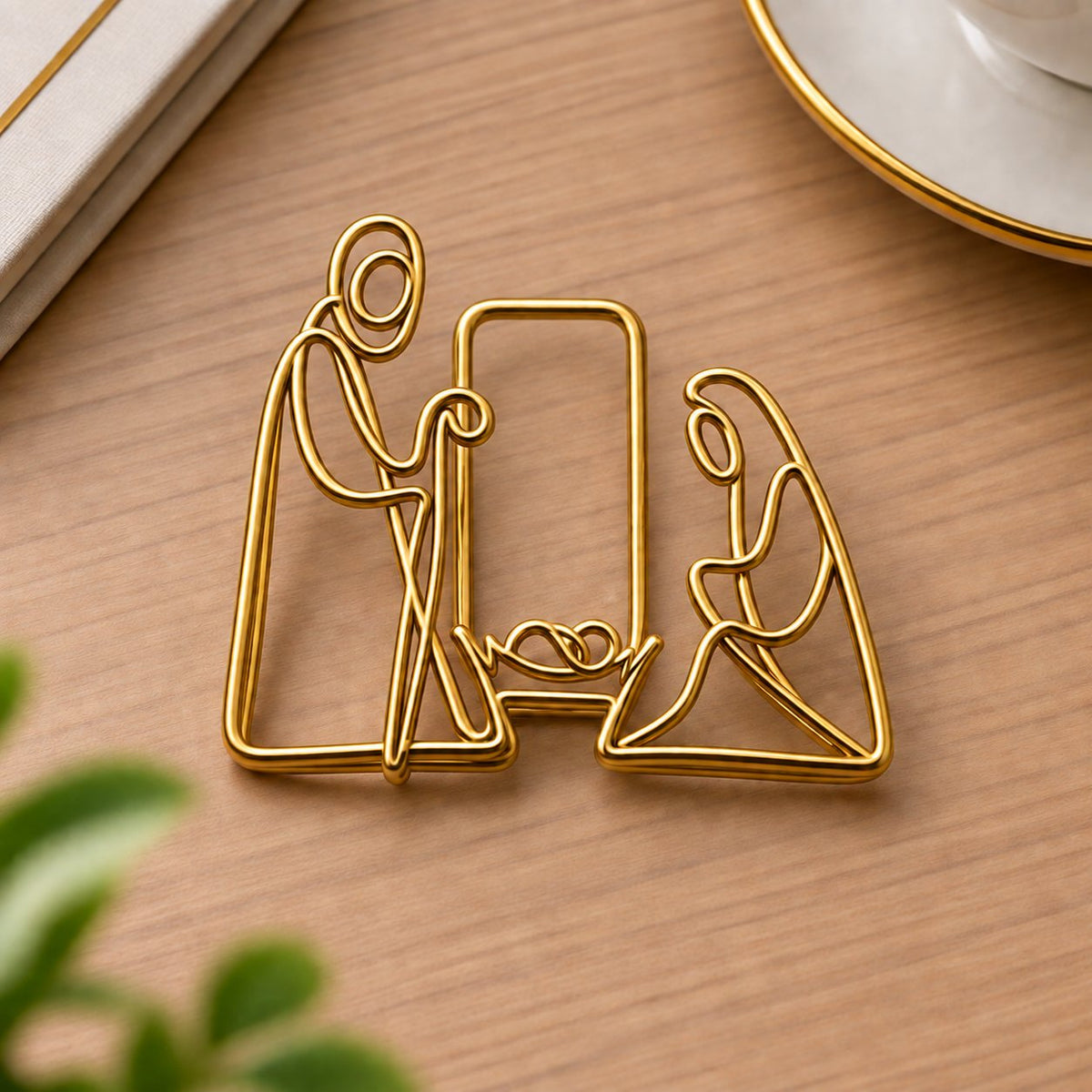 ✝️ Faith-Inspired Gold Paper Clips — Meaningful Christian Bookmarks