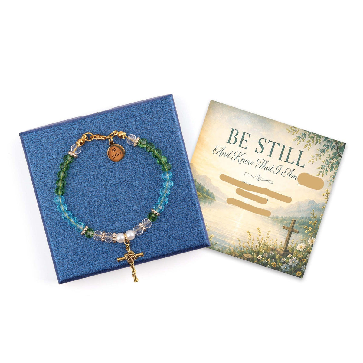 Faith Cross Bracelet for Women – Inspirational Gift Set
