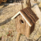 Handcrafted Wooden Birdhouse – Cozy Nest for Garden Birds