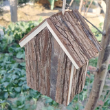 Handcrafted Wooden Birdhouse – Cozy Nest for Garden Birds