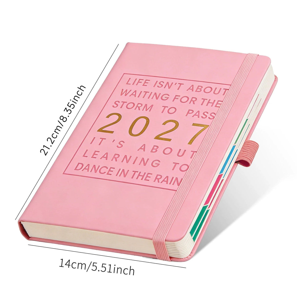2027 Calendar Notebook – A5, One Day Per Sheet, Date-Marked – Ideal For Daily Logs & Future Reference