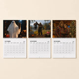 🦶Bigfoot 2027 Calendar - Funny Sasquatch Wall Calendar