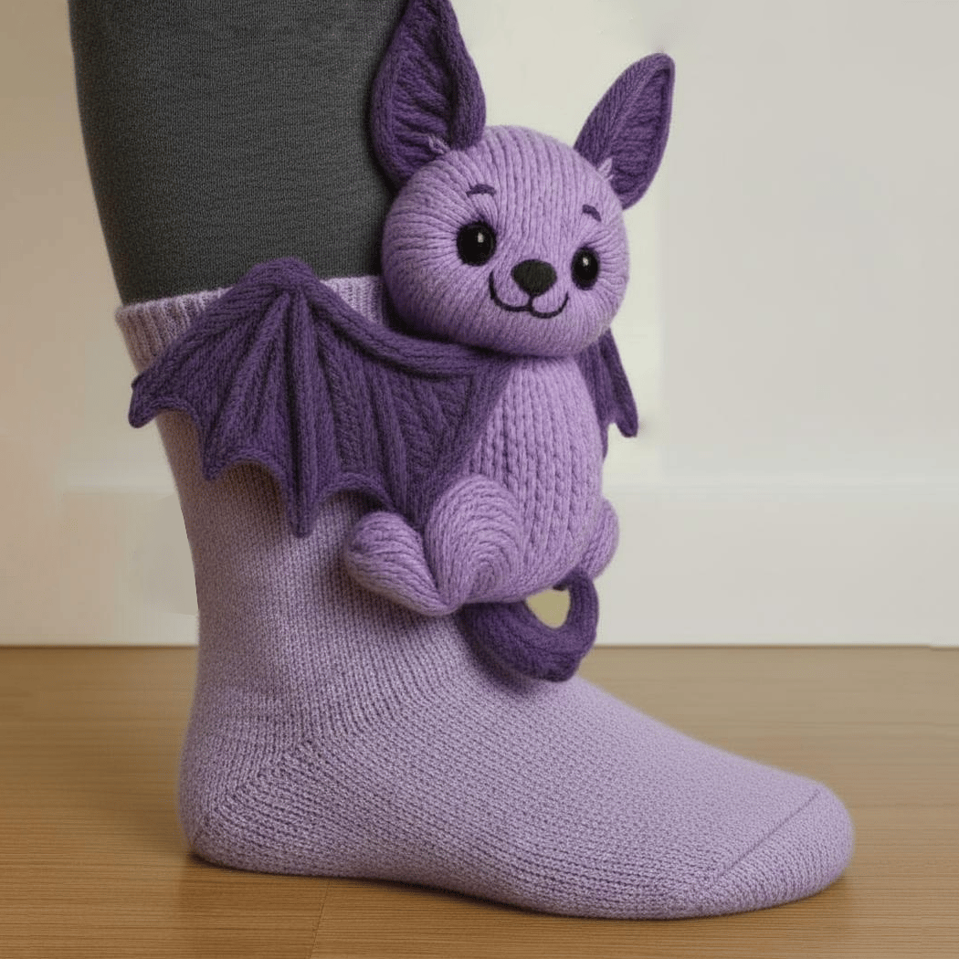 Cozy 3D Knit Animal Socks, Cute & Comfy for You or a Lovely Gift