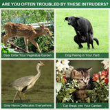 Solar-Powered Animal Repeller,Repellent for Outdoor Farm and Orchard Use
