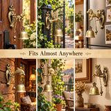 🔔✨ Vintage Animal Shaped Hanging Entry Chime | Front Porch & Farmhouse Wall Decor