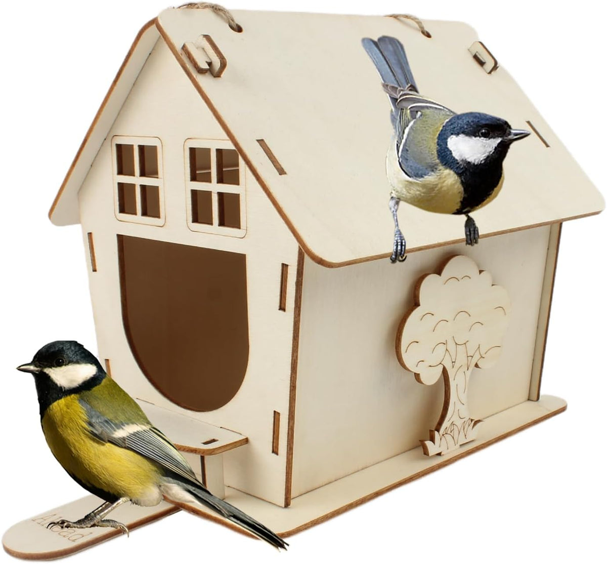Wooden DIY Bird House Kit for Adults to Build