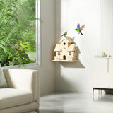 Wood Birdhouse Hanging Sleeping Nest