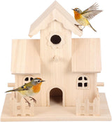 Wood Birdhouse Hanging Sleeping Nest