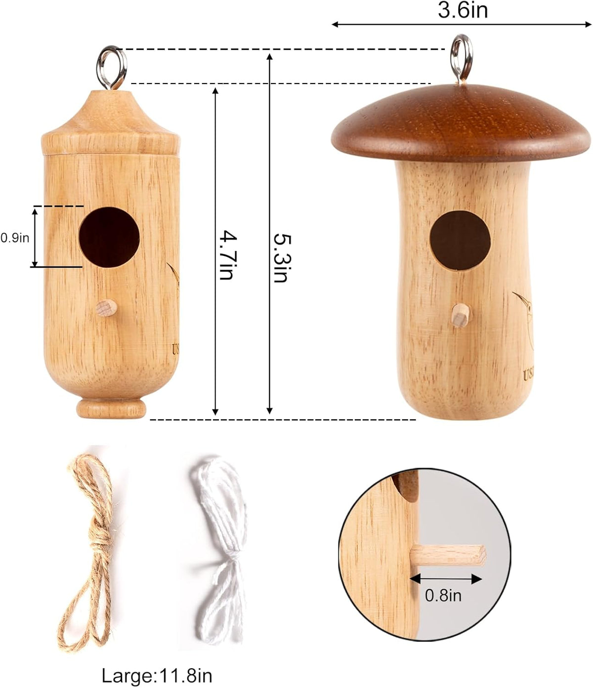 Hummingbird House 2-Pack