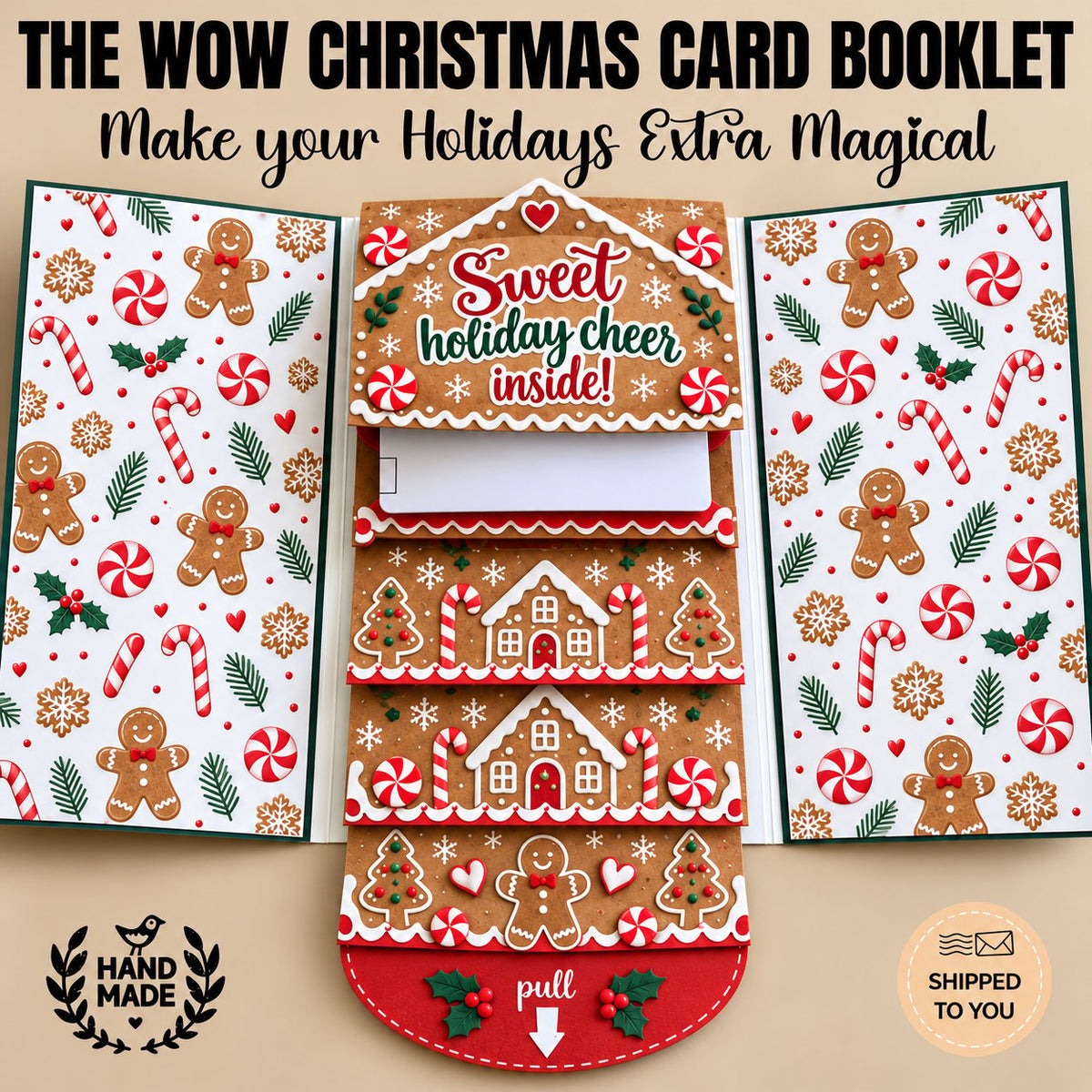 Waterfall Christmas Gift Card Booklet