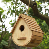 Natural Wooden Bird House