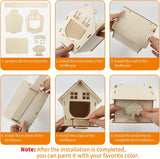 Wooden DIY Bird House Kit for Adults to Build
