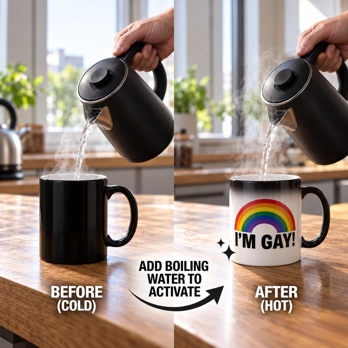 Funny Color Changing Coffee Mug