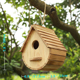 Natural Wooden Bird House