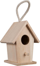 Hanging Wood Birdhouse