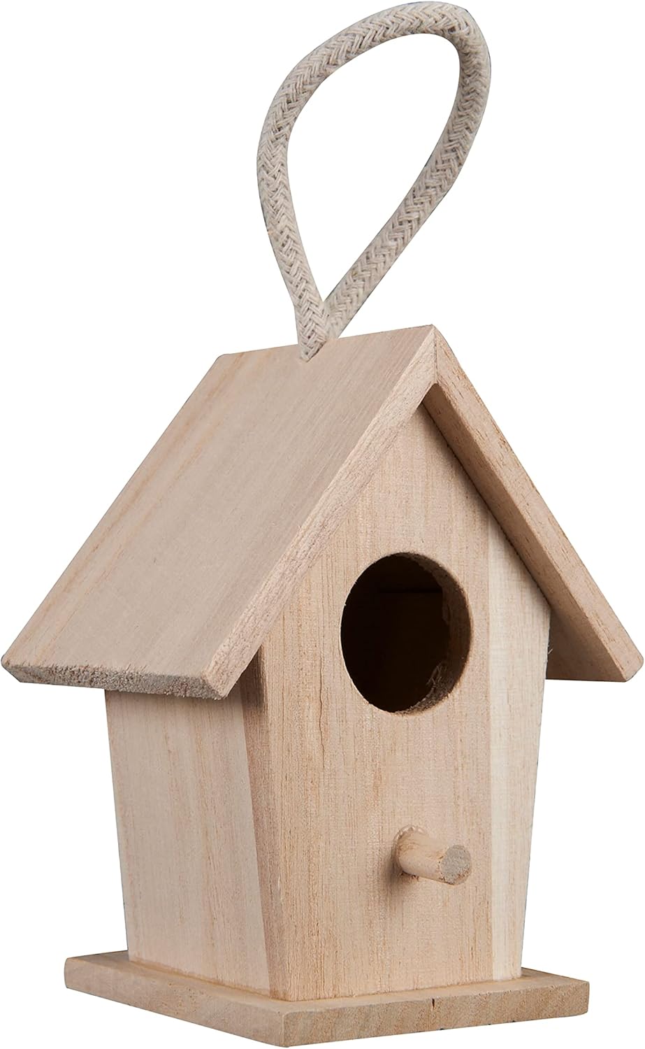 Hanging Wood Birdhouse