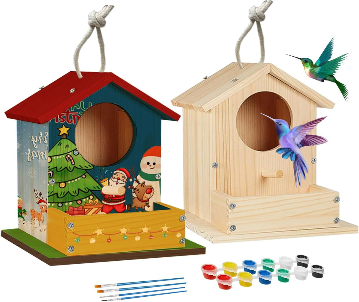 Wooden DIY Birdhouse Kit