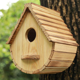 Natural Wooden Bird House