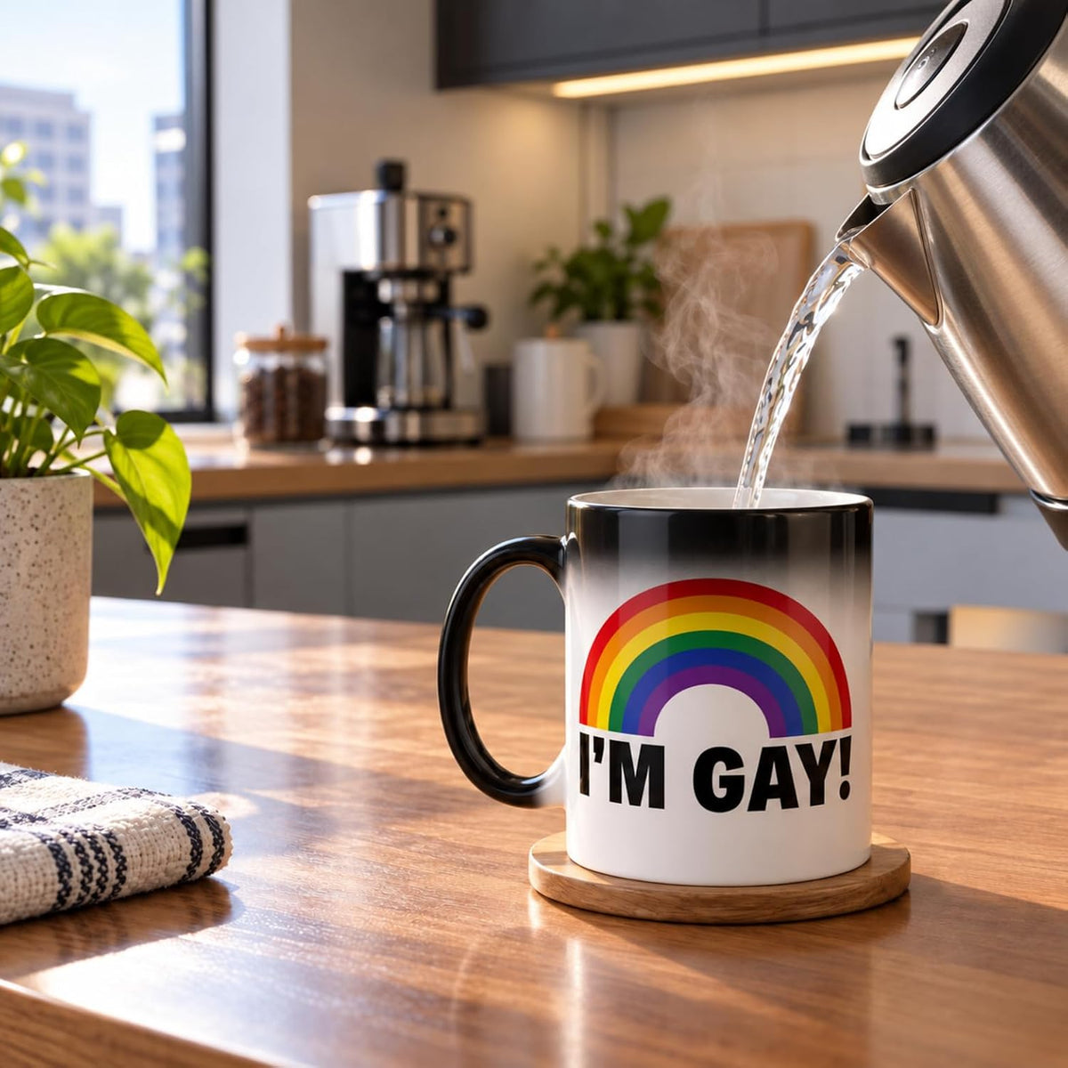 Funny Color Changing Coffee Mug