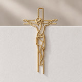 ✝️ Faith-Inspired Gold Paper Clips — Meaningful Christian Bookmarks