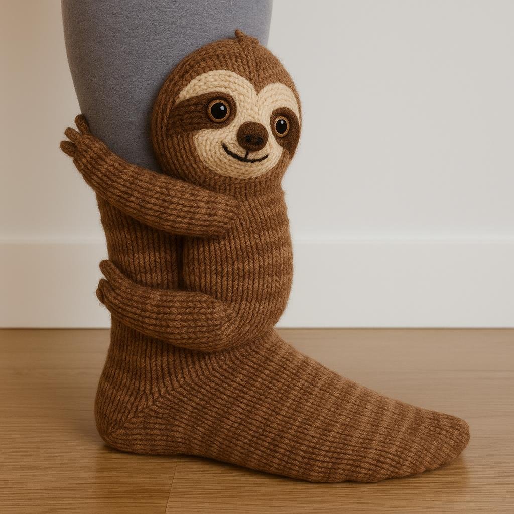 Cozy 3D Knit Animal Socks, Cute & Comfy for You or a Lovely Gift