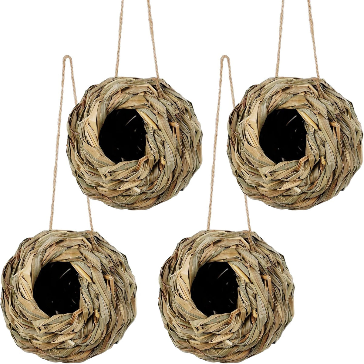 Natural Nesting Balls with Cotton Fibers for Wild Birds