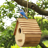 Natural Wooden Bird House