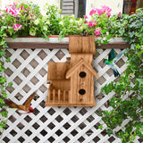 Handmade Wooden Bird House for Outside