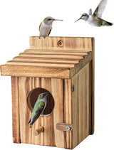 Humming Bird Houses for Outdoor Hanging Small Bird Nesting Box