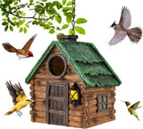 Resin Birdhouse  for Outdoors Finches