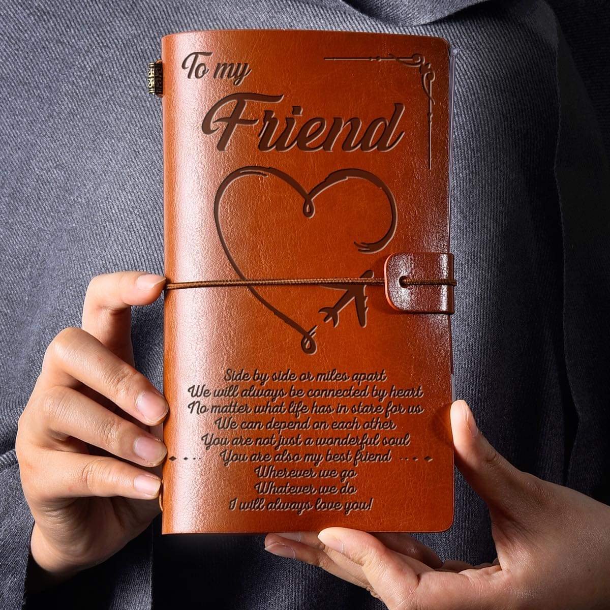 Vintage Engraved Journals