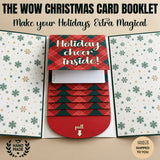 Waterfall Christmas Gift Card Booklet