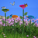 HOT SALE🐝🌷Bee and Butterfly Water Feeder with Flower Design