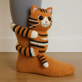 Cozy 3D Knit Animal Socks, Cute & Comfy for You or a Lovely Gift