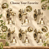 🔔✨ Vintage Animal Shaped Hanging Entry Chime | Front Porch & Farmhouse Wall Decor