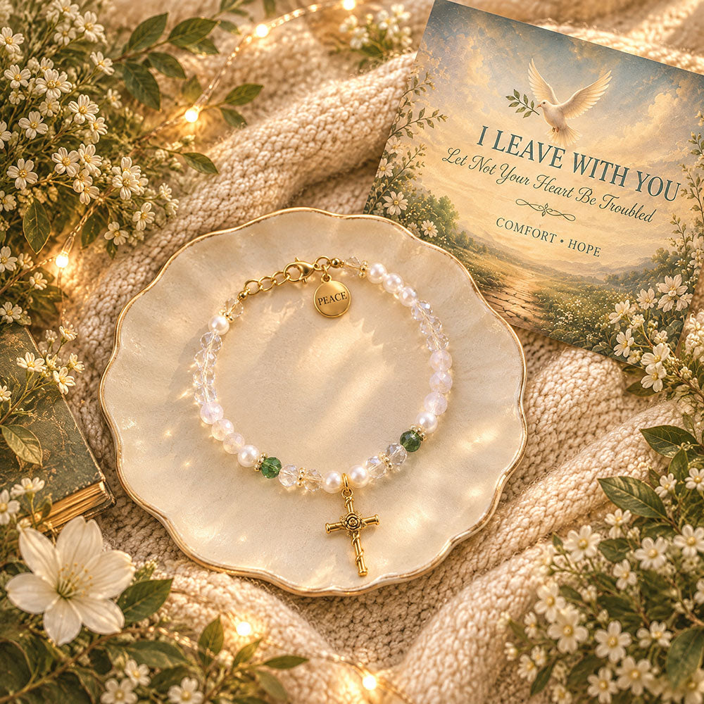 Faith Cross Bracelet for Women – Inspirational Gift Set