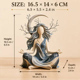 🌙 Inner Harmony Goddess Sculptural Figurine – Calming Home Decor & Meaningful Gift