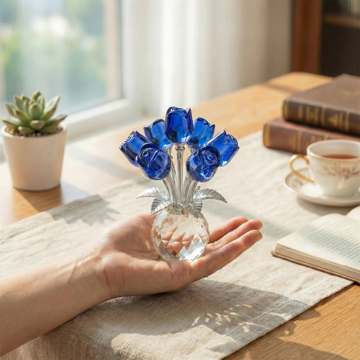 Forever Crystal Rose Bouquet – A Meaningful Gift for Her