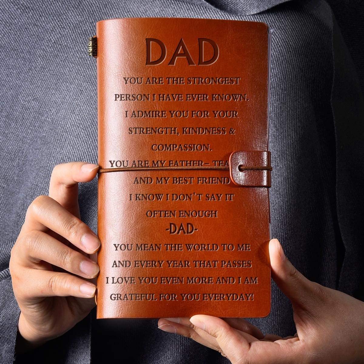 Vintage Engraved Journals