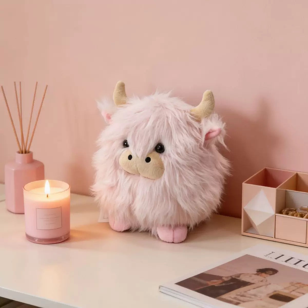 🔥🐂Emotional Support Highland Cow Plush