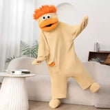 Funny Monster Hooded Fleece Robe 🐸💤